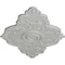 Ekena Millwork Piedmont Ceiling Medallion (Fits Canopies up to 6 1/2"), 67 1/8"W x 48 5/8"H x 1 7/8"P, Frost CM67PEFRF - alternate 3
